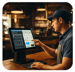 Informática para restaurantes y comercios